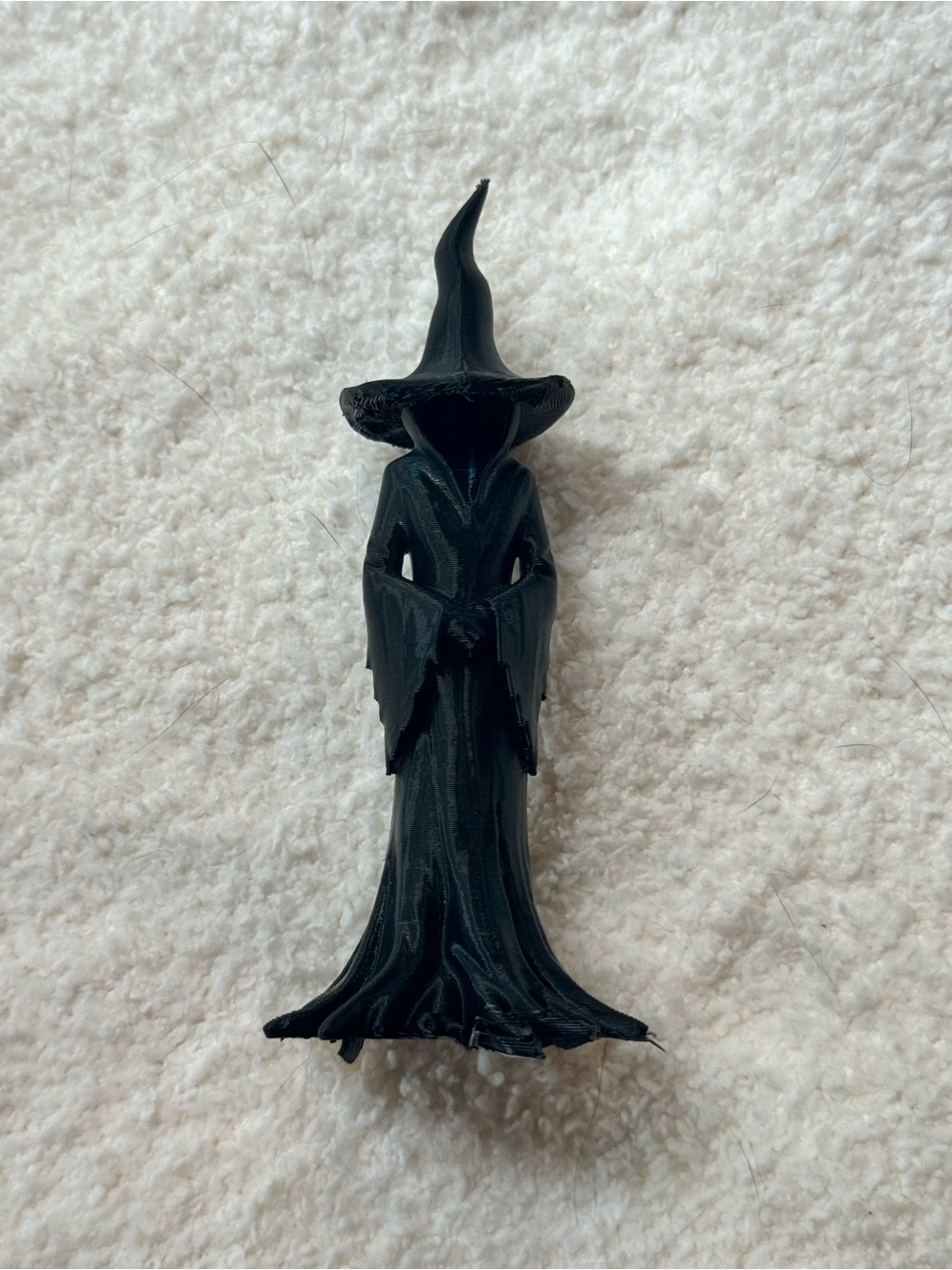 Witch Figure - Classic Halloween Toy 3D printed 4 inch tall - Picture 2 of 2